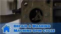 Washing Machine Repair : How to Repair a Washing Machine Spin Cycle
