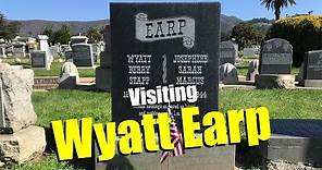 Famous Grave - WYATT EARP - Legendary Wild West Cowboy In Colma, So. San Francisco, CA