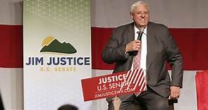 West Virginia Gov. Jim Justice announces run for U.S. Senate