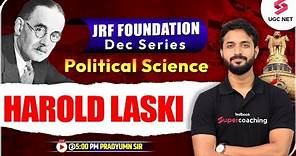 JRF Foundation Dec 2023 | Harold Laski | Political Science | Pradyumn Sir