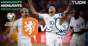 Países Bajos vs Francia - HIGHLIGHTS | UEFA Qualifiers 2023 | TUDN