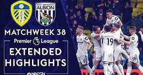 Leeds United v. West Brom | PREMIER LEAGUE HIGHLIGHTS | 5/23/2021 | NBC Sports