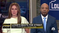 Watch CNBC's full interview with Lowe's CEO Marvin Ellison on earnings
