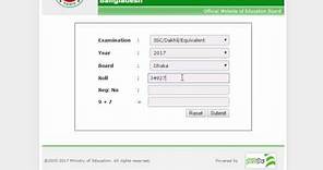 how to check Bangladeshi all exam result.www.educationboardresults.gov.bd