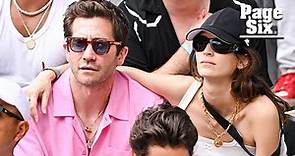 Jake Gyllenhaal makes rare appearance with girlfriend Jeanne Cadieu at French Open 2023