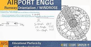 Runway Orientation & Wind Rose Diagram | Airport Engineering