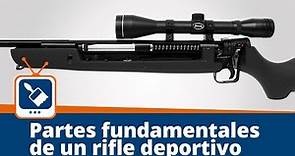 Partes fundamentales y funcionamiento de un rifle