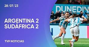 Mundial de fútbol femenino: Argentina empató 2-2 con Sudáfrica