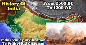 History Of Indian Kingdom From 2500 BC To 1100 AD