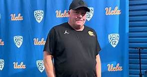 UCLA Football Media Availability - Head Coach Chip Kelly (09-06-23)