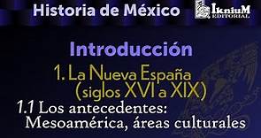 Tema 1. La nueva España (siglos XVl a XlX) Historia de México. Licenciatura