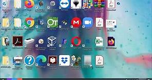 Como quitar, modificar iconos del escritorio en windows10 💻🎴✅