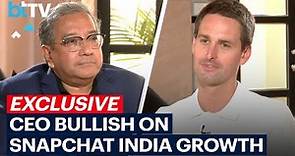 Exclusive Interview With Snapchat CEO Evan Spiegel
