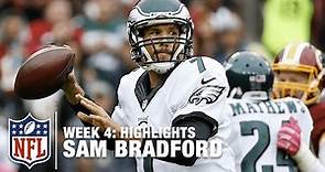 Sam Bradford Highlights (Week 4) | Eagles vs. Redskins | NFL