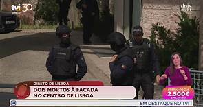 Última hora: Dois mortos à facada no centro de Lisboa
