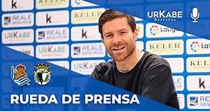 RUEDA DE PRENSA | Xabi Alonso: "Cambiar la dinámica" | Real Sociedad B - Burgos