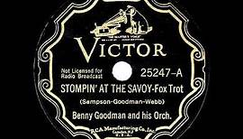 1936 HITS ARCHIVE: Stompin’ At The Savoy - Benny Goodman (full band version)