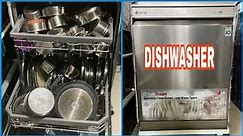 LG Dishwasher Full Demo|How To Load The Dishwasher|Dishwasher Full Demo|How To Use Dishwasher