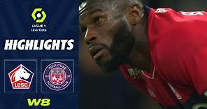 LOSC LILLE - TOULOUSE FC (2 - 1) - Highlights - (LOSC - TFC) / 2022-2023