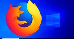 How to Install Firefox Browser on Windows 10