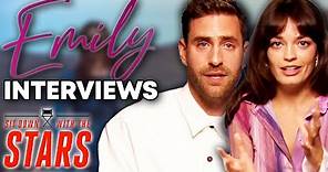 "She Smashed It" Emma Mackey and Oliver Jackson-Cohen Are Great Friends In This Emily Interview!