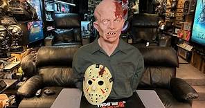 Friday the Thirteenth 13th Jason Life Size 1:1 Bust 4k Review Silicone Howard Senft Horror Replica