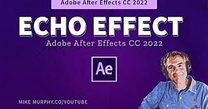 After Effects: How To Use Echo Effect
