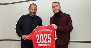 FC Bayern extend Arijon Ibrahimović's contract until 2025