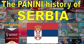The Panini history of Serbia (Men's Soccer Team) Update 2022