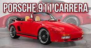 1988 Porsche 911 Carrera Cabriolet 3.2L 6cyl Getrag 5-speed - SOLD - #137483