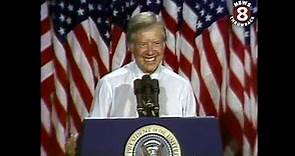 President Jimmy Carter in Los Angeles 1980