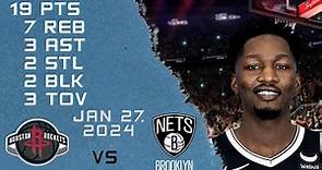 Dorian Finney-Smith player Full Highlights vs ROCKETS NBA Regular season game 27-01-2024