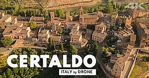 CERTALDO ALTO What to see and do in Certaldo, Italy by drone | Tuscany 4K movie Italia