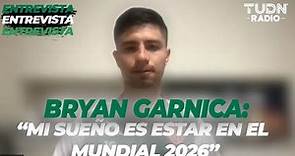 ¡Mi sueño es estar en el mundial del 2026! | Bryan Garnica, jugador de Necaxa | EXCLUSIVA TUDN RADIO
