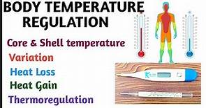 Regulation of Body Temperature l Physiology l# Body temperature # Thermoregulation