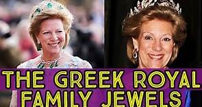 The Greek royal family jewels