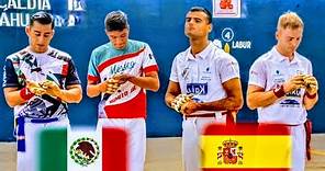 Fernando Medina y Jorge Hernández vs Xabi iribarren y Joseba Aldave Frontón San Juan Ixtayopan