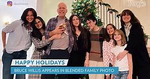 Demi Moore and Emma Heming Willis Pose with Bruce Willis and All His Kids in Rare Family Photo