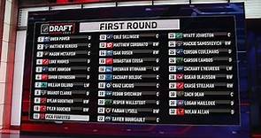 Watch every pick from the 1st Round of the 2021 NHL Entry Draft