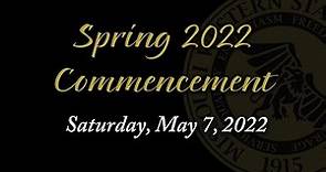 Missouri Western State University's Spring 2022 Commencement Ceremony