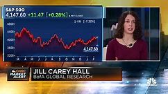 Watch CNBC's full interview with BofA's Jill Carey Hall on lessons from earnings season