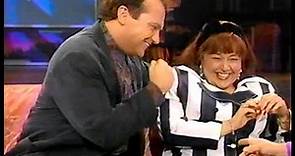 Roseanne Barr & Tom Arnold 1991 Into The Night Starring Rick Dees Interview Weight Loss