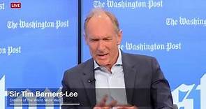 Sir Tim Berners-Lee on how he came up with the Internet | Washington Post Live