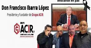 ESPACIO DEPORTIVO DE LA TARDE (11 de noviembre 2022) Francisco Ibarra López; Fundador Grupo ACIR