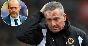 Wolves announce Paul Lambert sacking after dispute over who signs players... with Nuno set to take over