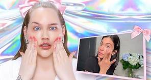 I Tried Kylie Jenner's VOGUE Makeup Routine | NikkieTutorials