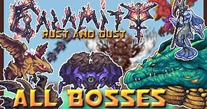 Terraria: Calamity Mod - ALL BOSSES (Rust and Dust Update)