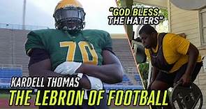 The LEBRON Of High School Football. Kardell Thomas Escaped Violence To Become A Louisiana LEGEND 🏆