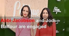 Abbi Jacobson and Jodi Balfour are engaged
