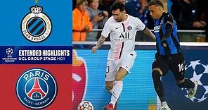 Club Brugge vs. PSG: Extended Highlights | UCL Group Stage MD 1 | CBS Sports Golazo